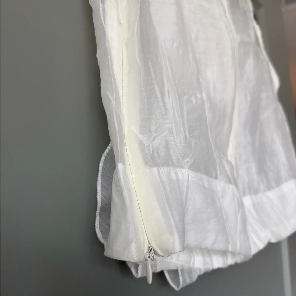 Isabella Ruffle-Front Shirt - Picture 4 of 8